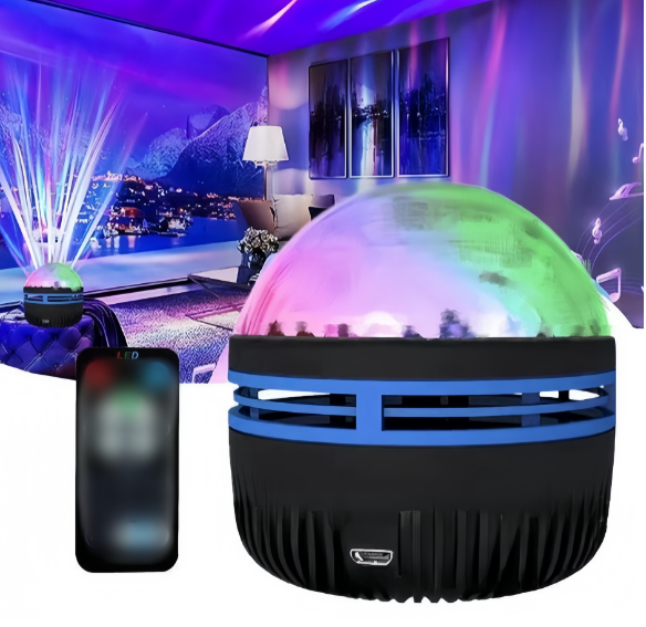 Aurora Ocean Wave Night Projector